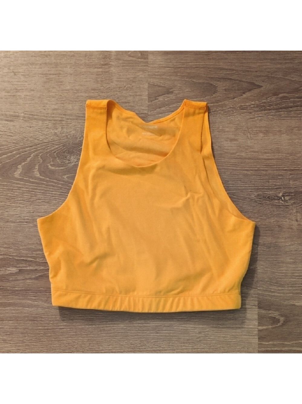 Rei Orange Crop Top Tank Size Medium